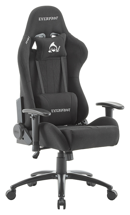 Кресло геймерское Everprof Ghost (ткань) черное