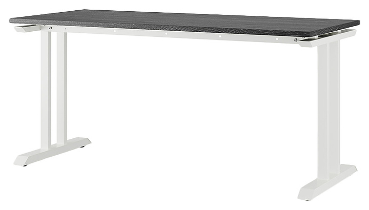 Стол офисный КОБОР T-160/70 white/glazed