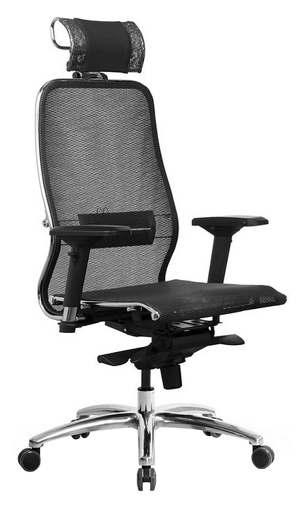 Кресло Метта Samurai S-3.04 MPES, черное плюс