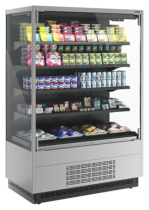 Горка холодильная Carboma FC 20-07 VM 1,3-1 версия 2.0 Light (фронт X0) 0430