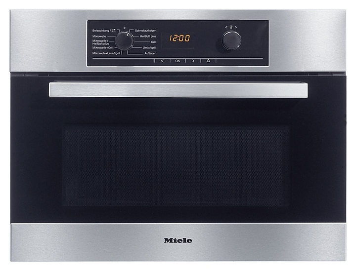 Независимый электрический компактный духовой шкаф Miele H 5040 BM Clean Steel