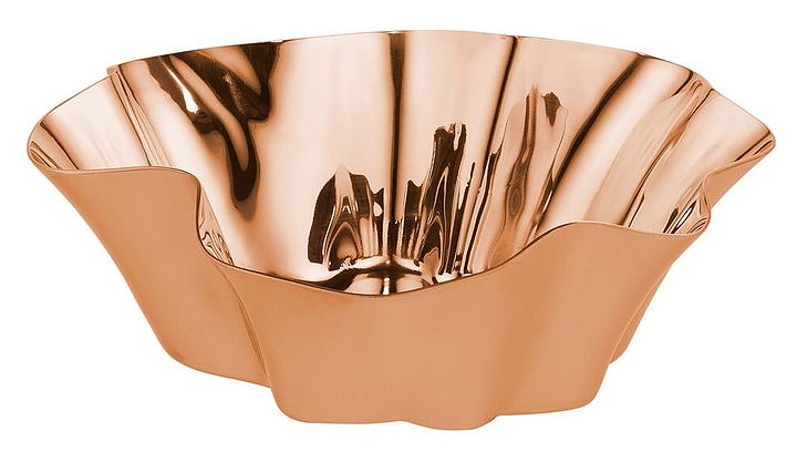 Емкость для подачи закусок/снэков P.L. Proff Cuisine Copper Dents BW2022C 15х12,5 см h 4.9 см