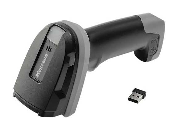 Беспроводной двумерный сканер штрих-кода Mertech CL-2420 BLE SPP Dongle P2D USB black, черный