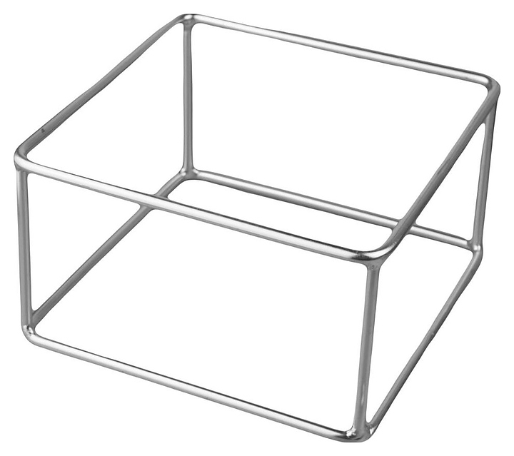 Подставка фуршетная P.L. Proff Cuisine RWSQ03 18х18х13 см (нерж. сталь)
