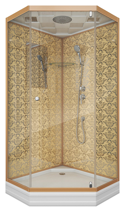 Кабина душевая Niagara NG-7701DG 90х90х210 см