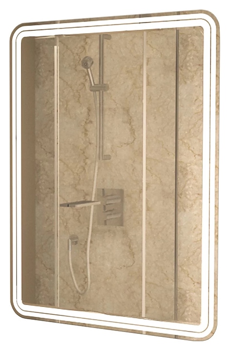 Зеркало Mixline Адриана 60х80 см со светодиодной подсветкой и сенсорным выключателем