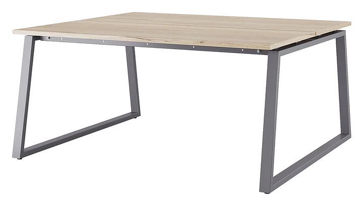 Стол офисный КОБОР TR/2-100/140 graphite/natural