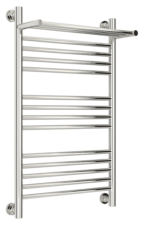 Полотенцесушитель водяной Сунержа Богема с полкой+ 80x50 см без покрытия