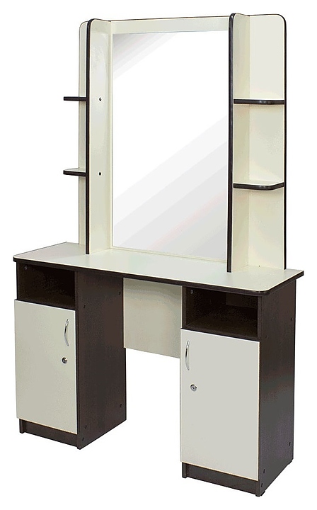 Зеркало парикмахерское МЭДИСОН ЭЛЕГАНС, комбинация венге и ванили