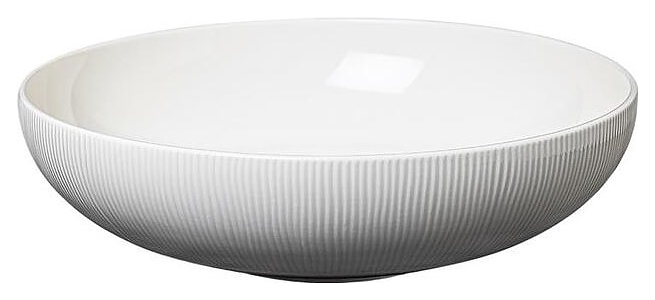 Салатник Noble Neo Silk 306510А 2320 мл d=26 см h=8,3 см (фарфор) белый