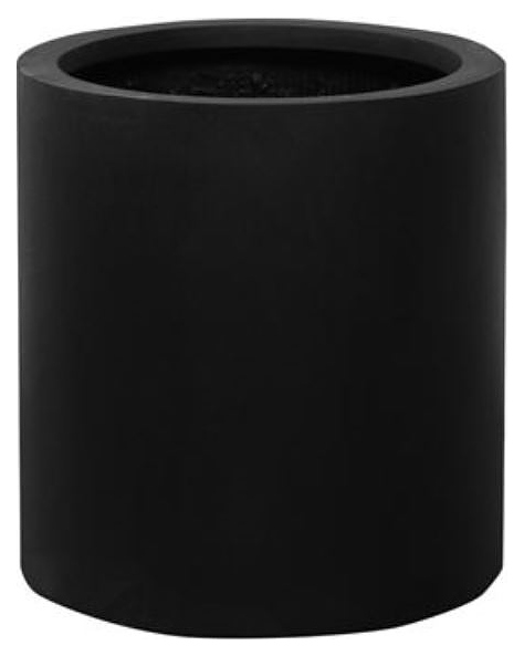 Кашпо Pottery Pots Max (30х30 см) черное матовое