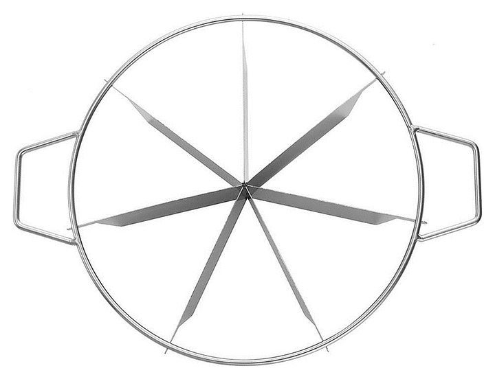 Делитель для торта P.L. Proff Cuisine SSPC-07 (HONRI) 7 долей d=26,5 см h=5 см (нерж. сталь)