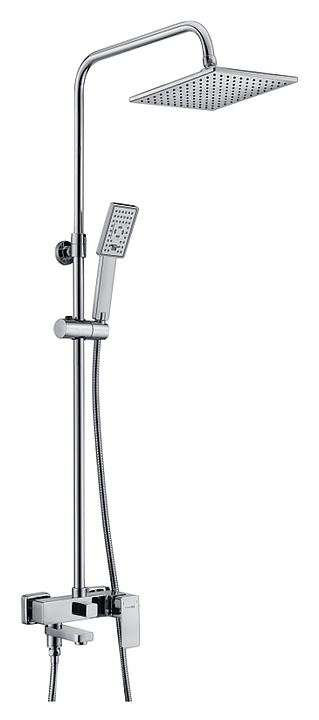Душевая система со смесителем Wasserkraft A17701 хром