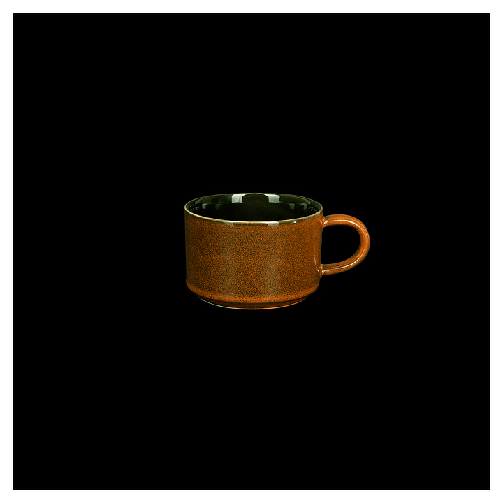 Чашка чайная Corone Cocorita XSY2897 260 мл (фарфор) оранжевая