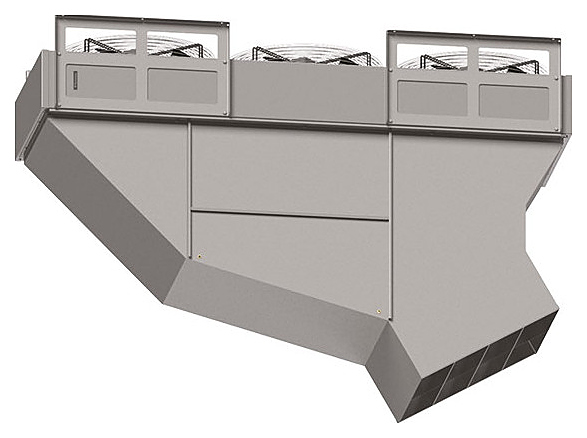 Тепловая завеса Тепломаш КЭВ-220П8010W оцинк. сталь