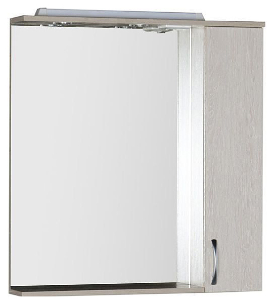 Зеркало Aquanet Донна 80 белый дуб