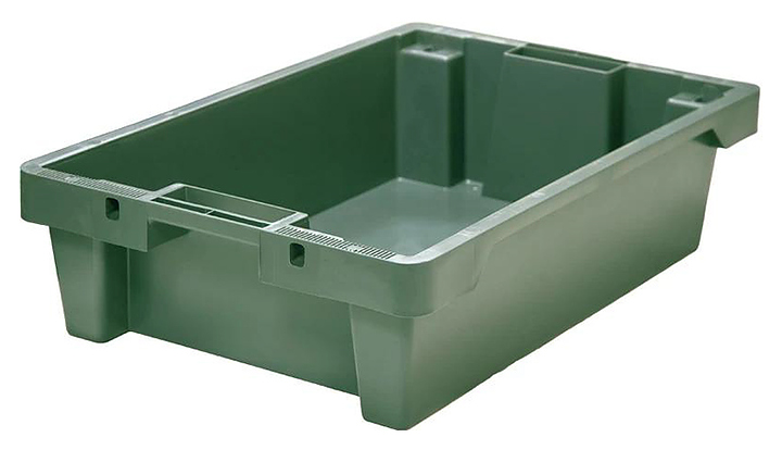 Ящик универсальный ТАРА.РУ 225 600х400х150 мм зеленый