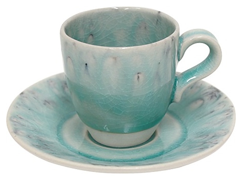 Кофейная пара Costa Nova DECS04-BLU(DECS04-00916A) 90 мл (керамика)