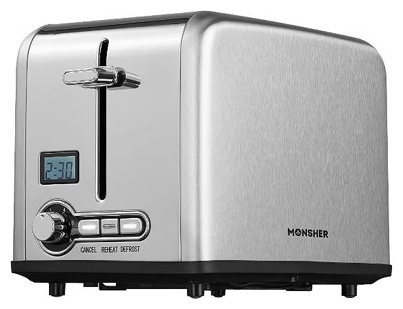 Тостер Monsher MT 500 Acier серебристый