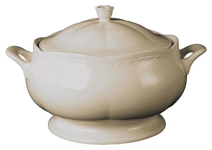 Супница Noble Aristocrat Peach Tea 313906-PEACH 2200 мл d=19,5 см h=12 см (фарфор)