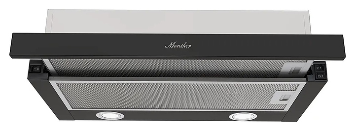 Вытяжка кухонная Monsher Loin 60 Noir черная