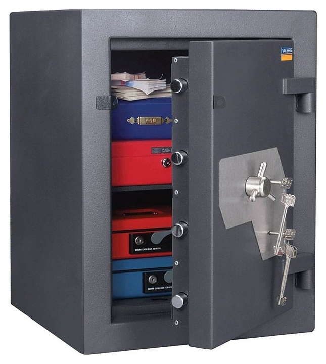 Сейф Valberg ФОРТ 67 KL, 74 л, графит