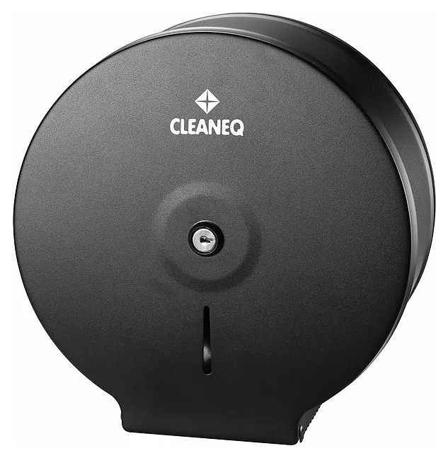 Диспенсер туалетной бумаги CLEANEQ KW-7300 (нерж. сталь) черный матовый