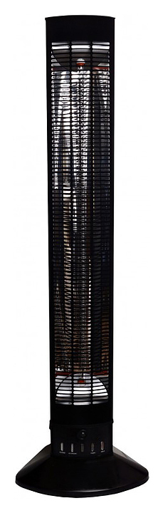 Обогреватель инфракрасный напольный Hugett Gaea Black