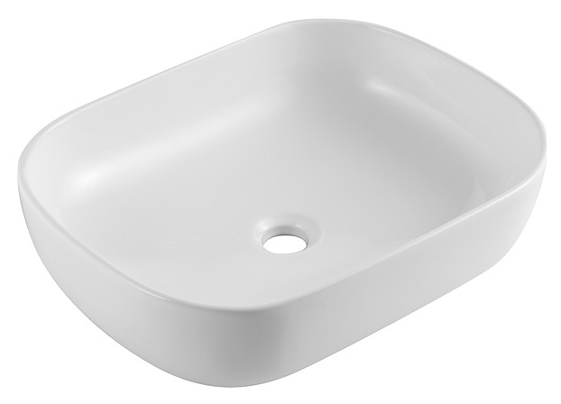 Раковина накладная Azario AZ41015 50х40х13,5 см, фаянс