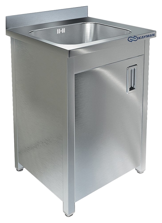 Ванна моечная KAYMAN ВМЦ-241/67 с отверстием под смеситель