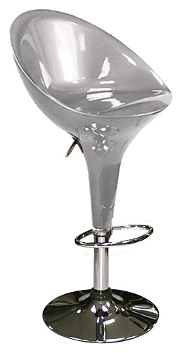 Стул барный Anji LS-105 серебряный