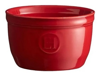 Форма для запекания Emile Henry 77637 d 90 мм h 60 мм керамика, красный