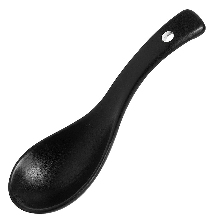 Ложка фарфоровая Китай Corone Bushido 24077 черный