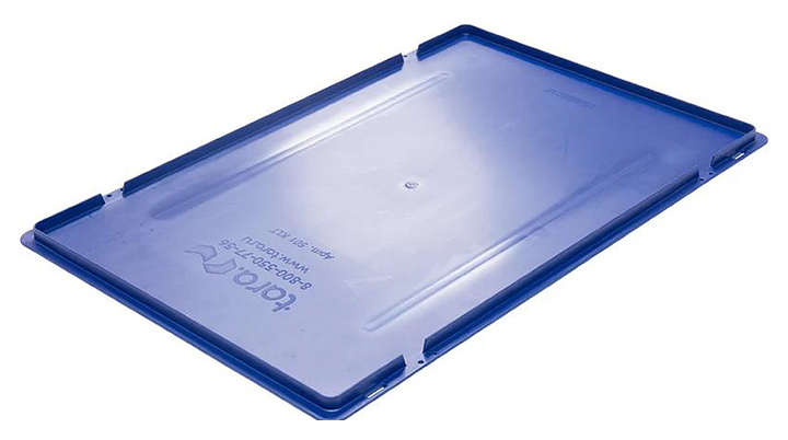 Крышка для ящика ТАРА.РУ 501 KLT 600х400 мм синяя