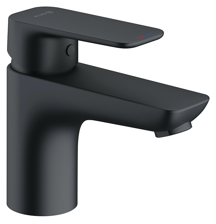 Смеситель для раковины KLUDI Pure&Style 400283975 черный матовый