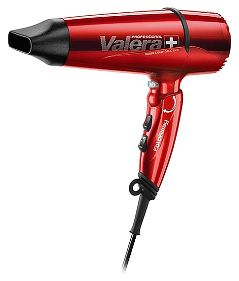 Фен Valera Professional Swiss Light 5400 Fold-Away Ionic красный