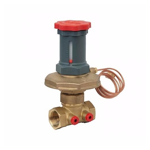 Клапан балансировочный Giacomini автомат латунь R206C Ду 20 Ру16 ВР Kvs=3.39м3/ч б/ниппелей  R206CY104