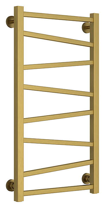 Полотенцесушитель водяной Сунержа Сирокко 80x40 см состаренная латунь