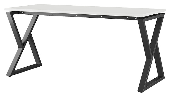 Стол офисный КОБОР W-120/60 black/premium