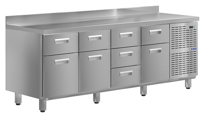 Стол холодильный KAYMAN КСХ-4434/70 (9 ящиков)