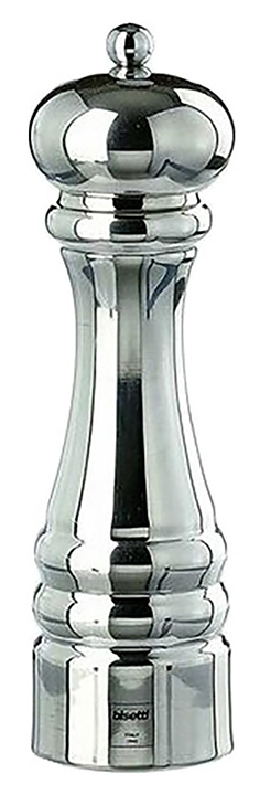 Мельница для соли Bisetti Messina 5151MSP h=225 мм, бук с оловянным покрытием