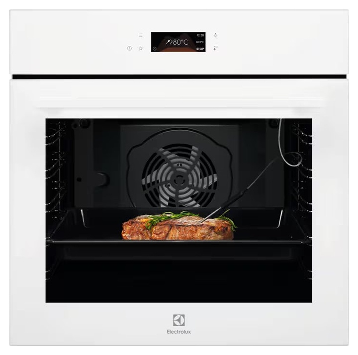 Духовой шкаф Electrolux LOE8H39V белый / стекло