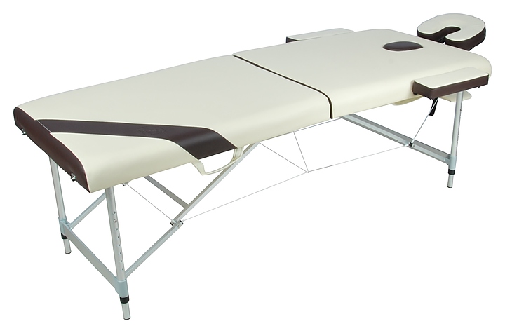 Стол массажный складной Med-Mos JFAL01A 2-х секционный с РУ