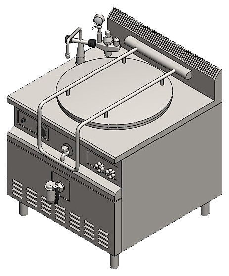 Котел пищеварочный Вулкан СКГ-200