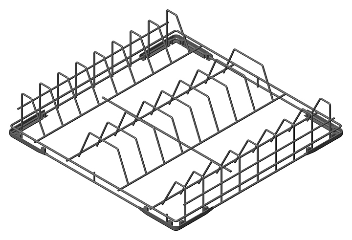 Кассета для тарелок SMEG Professional WB50D01