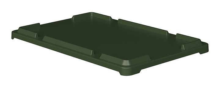 Крышка iPlast L-64 накидная, зеленая