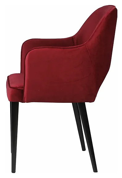 Стул ChiedoCover Роза вельвет бордо