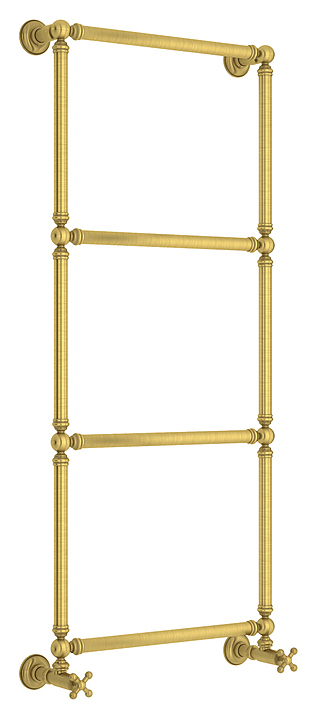 Полотенцесушитель водяной Сунержа Ренессанс 1304 126x50 см состаренная латунь