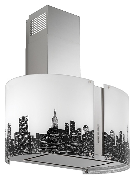 Вытяжка Falmec Mirabilia 67 New York Vetro (800) ECP