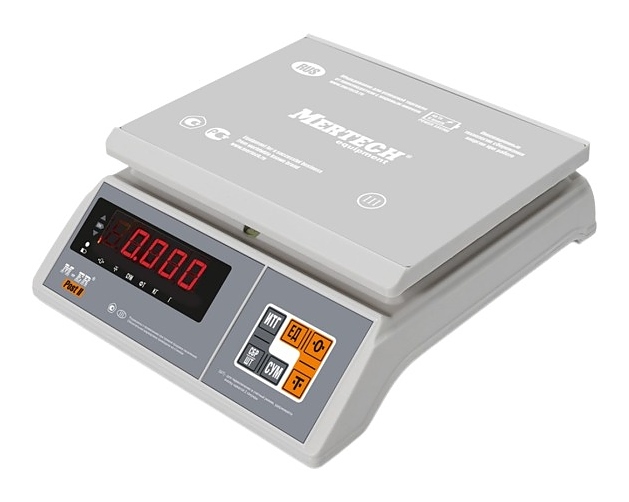 Весы настольные Mertech M-ER 326 FU-6.01 LED без АКБ